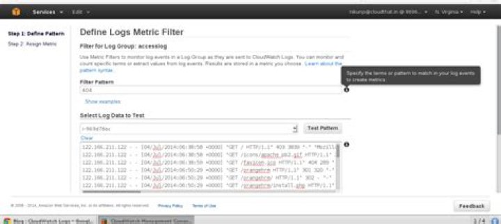 put-metric-filter — AWS CLI 2.15.34 Command Reference